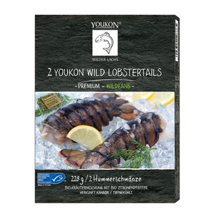 Youkon Wild-Lobstertails 228 g/2 Hummerschwänze MSC