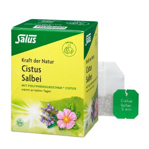 Salus® Cistus Salbei Kräutertee bio 15 FB