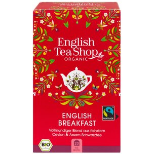 English Tea Shop - English Breakfast, BIO Fairtrade, 20 Teebeutel