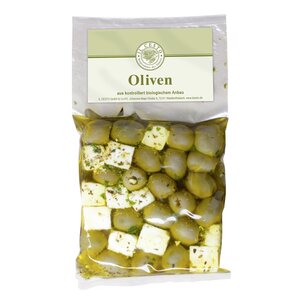 Feta-Oliven-Mix mariniert