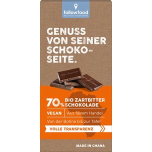 Bio Zartbitter Schokolade
