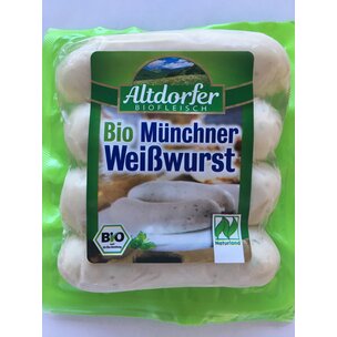 Bio Münchner Weißwurst 240g 