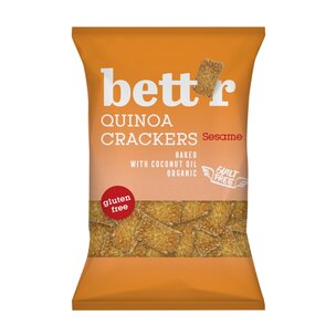 Quinoa-Cracker Sesam, Bio, Bett’r, 100g
