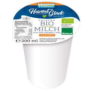BIO- Fettarme Milch 200 ml