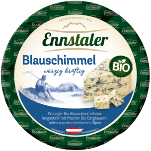 Österreichischer Bio Blauschimmelkäse 55% F.i.T. Halblaib