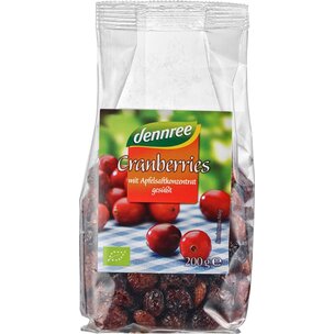 Cranberries gesüßt 