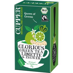 Grüner Tee Limette Ingwer