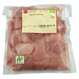 Öko-Schweinegulasch Premium