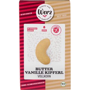 Butter Vanille Kipferl, glutenfrei
