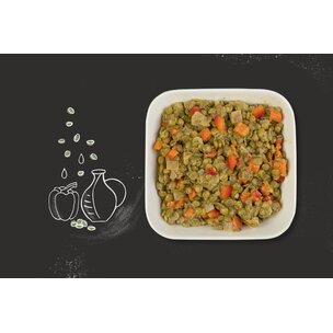 Linsensalat mit Belugalinsen und Balsamicodressing (Gastro Verpackung)