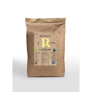 Reyhani Bio Fairtrade Langkorn Natur 25kg