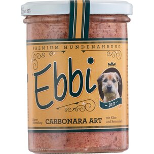 Ebbi Bio Carbonara Art Hundefutter 