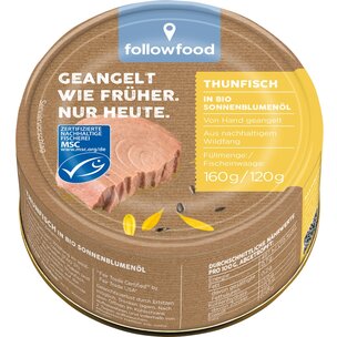 Thunfisch Filets in Bio Sonnenblumenöl - Lithodose