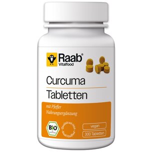 Bio Curcuma Tabletten, 300 Stück