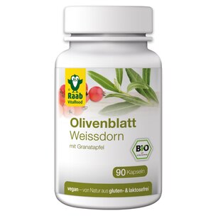 Bio Olivenblatt-Weißdorn Kapseln