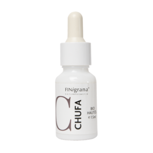 FINigrana® Bio Chufa/Erdmandel-Haut-Öl, kaltgepresst, 15ml in Opalglasfläschchen
