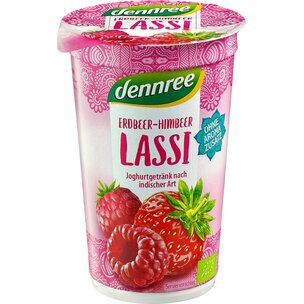 Erdbeer-Himbeer Lassi
