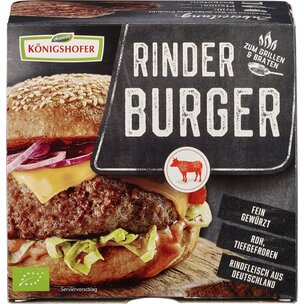 Rinderburger, tiefgefroren