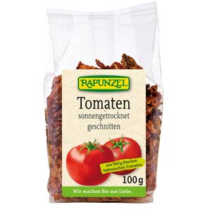 Tomaten getrocknet, geschnitten in Würfel