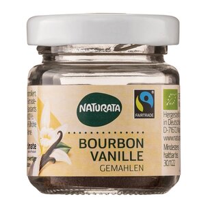 Bourbon-Vanille, gemahlen