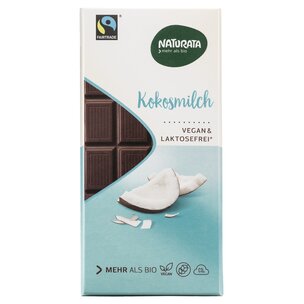 Kokosmilch Schokoladenkuvertüre, vegan