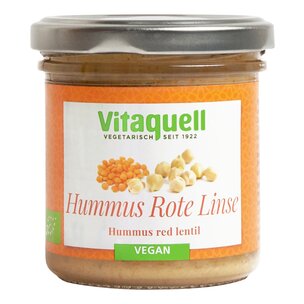 Hummus Rote Linse Bio