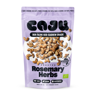 caju Cashew Snack Rosmary Herbs 140g