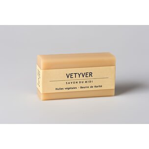 Seife mit Karité-Butter Vetyver 100g