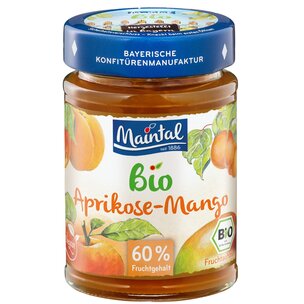 Bio Aprikose-Mango-Fruchtaufstrich