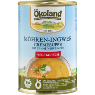 Möhren-Ingwer-Cremesuppe 