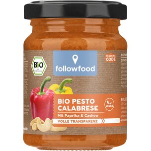Bio Paprika Pesto mit Cashewkernen