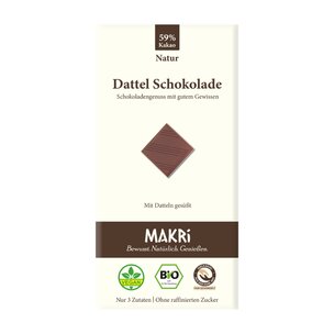Dattel Schokolade - Natur 59%