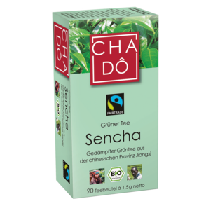 Fairtrade Sencha Teebeutel 20x1,5g