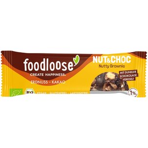 Bio-Nut&Choc Nutty Brownie von foodloose