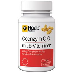 Coenzym Q10 mit B-Vitaminen 50 Kapseln à 380 mg