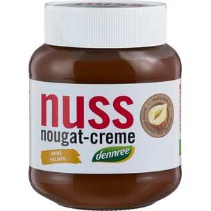 Nuss-Nougat-Creme mit 13% Haselnüssen 