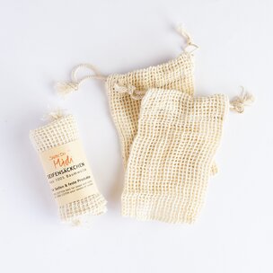 Petit Sac - Seifensäckchen aus 100% Baumwolle (2 Stück)
