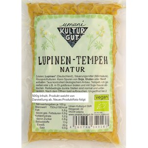 Bio Lupinen-Tempeh Natur 500 g