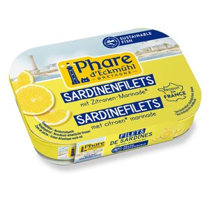 Sardinenfilets Zitronen-Marinade