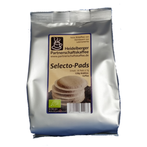 Selecto Pads 126g - 18 Pads a 7g - HD Partnerschaftskaffee