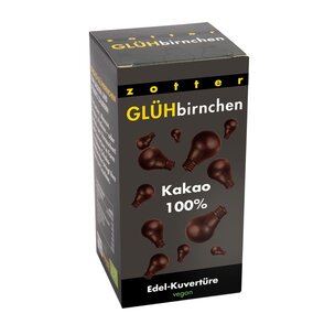 Glühbirnchen - Kakao 100%  