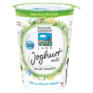 UL Bio Heumilch-Joghurt natur, BayBio, 500g Becher