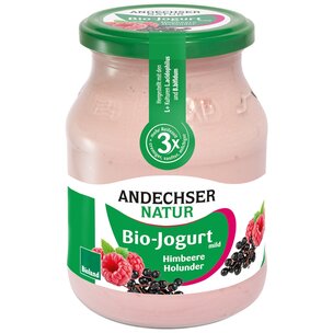 Bio-Jogurt Himbeere Holunder 3,8%