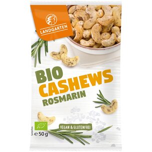 Bio Cashews Rosmarin Meersalz