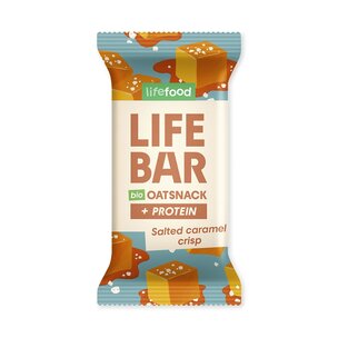 Lifebar Oat Snack Protein Caramel Crisp