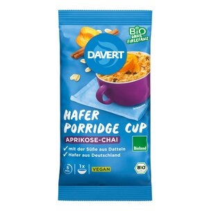 Porridge-Cup Aprikose-Chai Bioland 65g