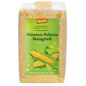 Minuten-Polenta Maisgrieß, demeter