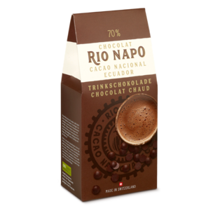 Rio Napo Grand Cru Trinkschokolade 70%, Tropfen
