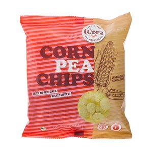 CornPea Chips, Erbsen-Mais-Chips, glutenfrei