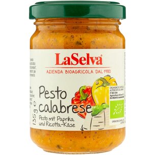 Pesto calabrese - Paprika Würzpaste mit Ricotta-Kä